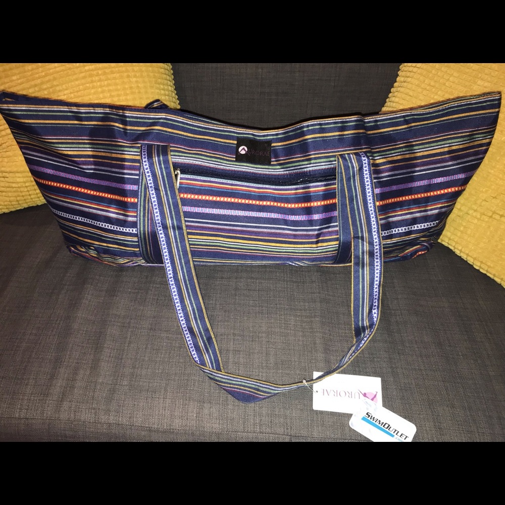 NWT Aurorae Yoga Mat Tote Bag